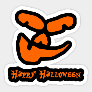 Happy Halloween - Joker Face Sticker